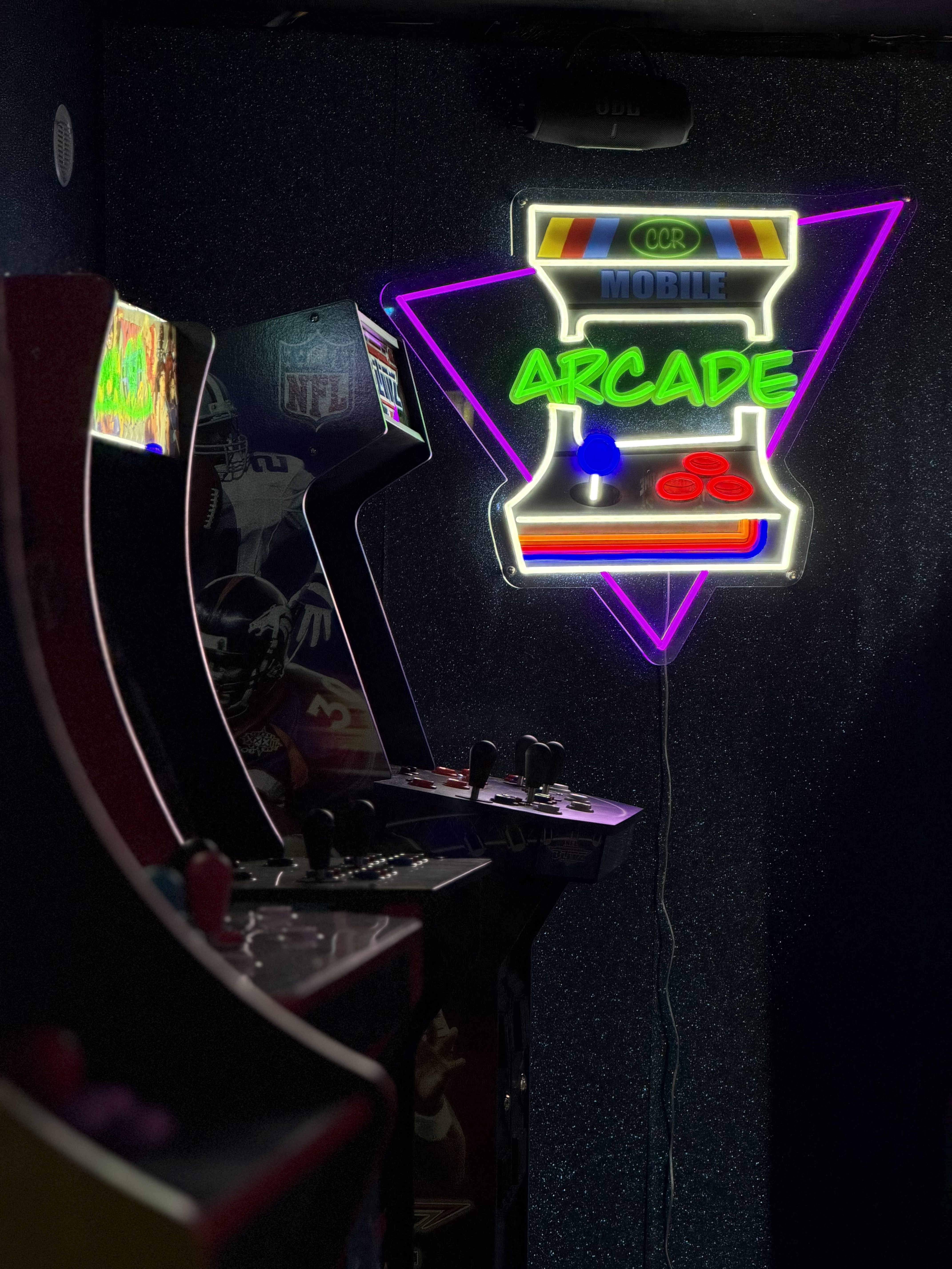 CCR Entertainment mobile arcade trailer